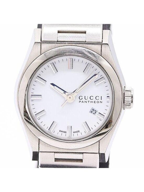 Gucci Pantheon 115.5 Quartz White Dial Watch
